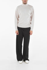 Cashmere Blend Mock Neck Jumper